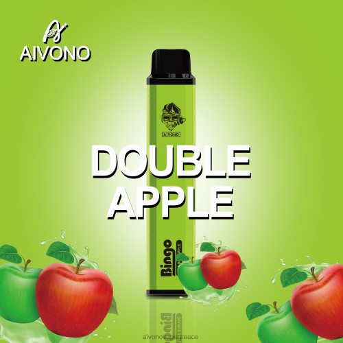 Aivono AIM BINGO 4000 διπλό μήλο 40T2F138 - Aivono Vape Review