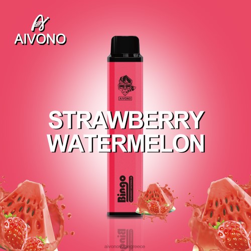 Aivono AIM BINGO 4000 καρπούζι φράουλα 40T2F133 - Aivono Vape Greece