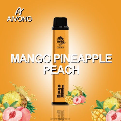 Aivono AIM BINGO 4000 μάνγκο ανανά ροδάκινο 40T2F136 - Aivono Vape Ελλάδα