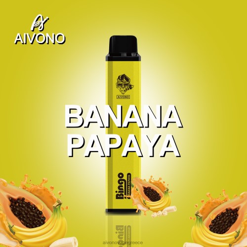 Aivono AIM BINGO 4000 παπάγια μπανάνα 40T2F137 - Aivono Vape Greece