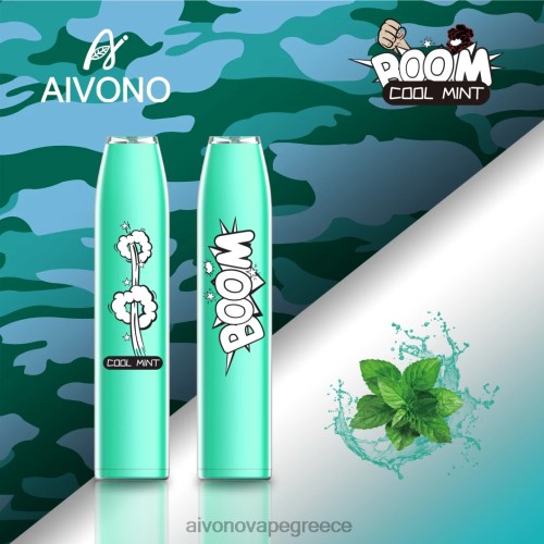 Aivono AIM BOOM 600 δροσερή μέντα 40T2F357 - Aivono Vape Greece