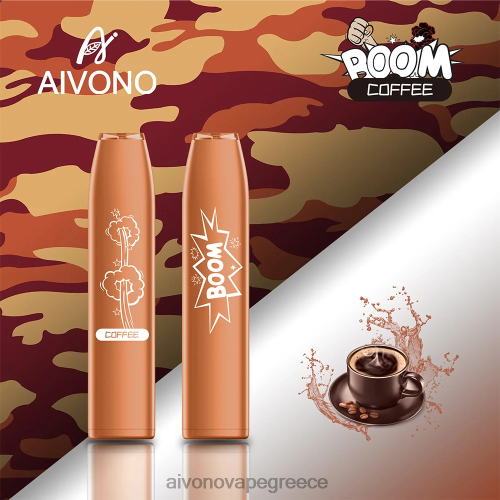 Aivono AIM BOOM 600 καφές 40T2F356 - Aivono Vape Ελλάδα