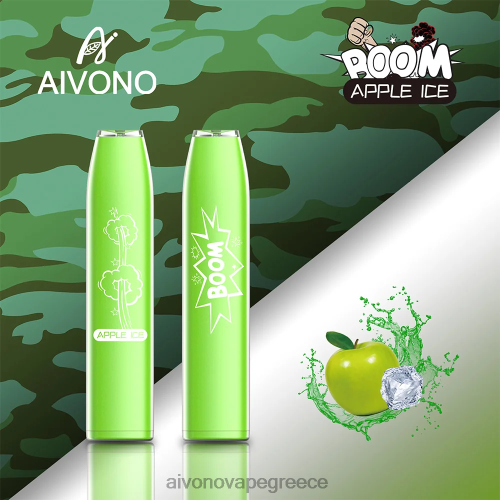 Aivono AIM BOOM 600 πάγος μήλου 40T2F354 - Aivono Vape Review