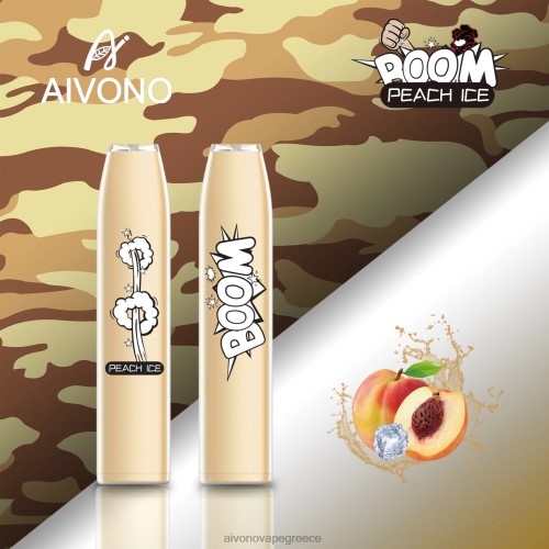 Aivono AIM BOOM 600 πάγος ροδάκινου 40T2F362 - Aivono Vape Review
