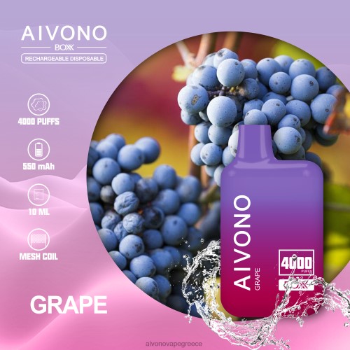 Aivono AIM BOXX 4000 σταφύλι 40T2F213 - Aivono Vape Greece