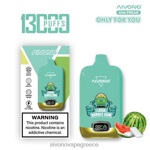 Aivono AIM FREAK 13000 πλούσια τσίχλα 40T2F247 - Aivono Ελλάδα