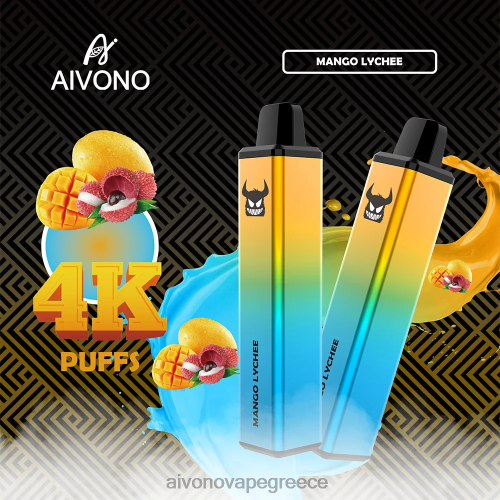 Aivono AIM FREAK 4000 μάνγκο λίτσι 40T2F262 - Aivono Vape Review
