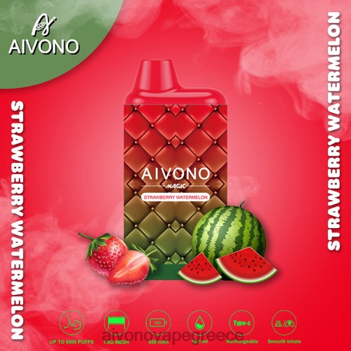 Aivono AIM MAGIC 5800 κουτί τσιγάρο καρπούζι φράουλα 40T2F99 - Aivono Ελλάδα