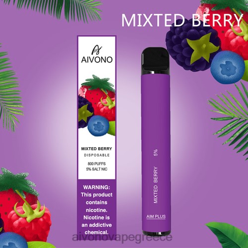 Aivono AIM PLUS 800 ανάμεικτο μούρο 40T2F188 - Aivono Vape Ελλάδα