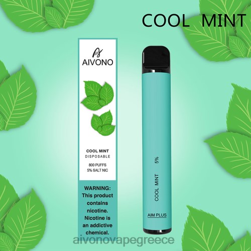 Aivono AIM PLUS 800 δροσερή μέντα 40T2F177 - Aivono Vape Greece