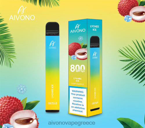 Aivono AIM PLUS 800 πάγος λίτσι 40T2F182 - Aivono Vape Review