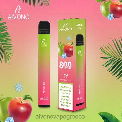 Aivono AIM PLUS 800 πάγος μήλου 40T2F170 - Aivono Vape Review