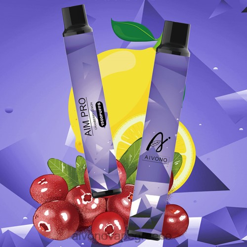 Aivono AIM PRO 1500 cranberry λεμόνι 40T2F168 - Aivono Vape Ελλάδα