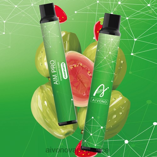 Aivono AIM PRO 1500 γκουάβα φράουλα 40T2F164 - Aivono Vape Ελλάδα