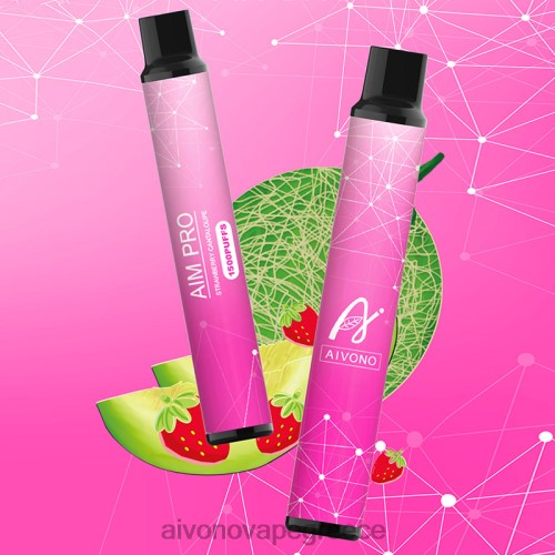 Aivono AIM PRO 1500 πεπόνι φράουλα 40T2F161 - Aivono Vape Greece