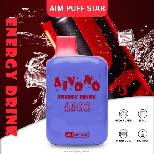 Aivono AIM PUFF STAR 6500 ενεργειακό ποτό 40T2F293 - Aivono Vape Greece