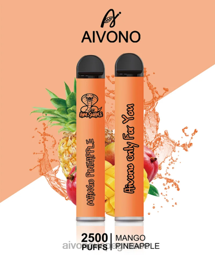 Aivono AIM SNAKE 2500 ανανάς μάνγκο 40T2F310 - Aivono Vape Review