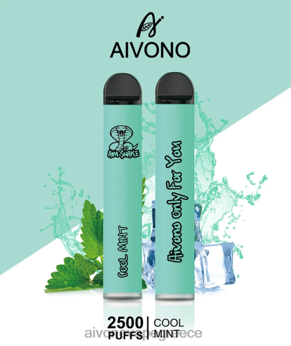 Aivono AIM SNAKE 2500 δροσερή μέντα 40T2F302 - Aivono Vape Review