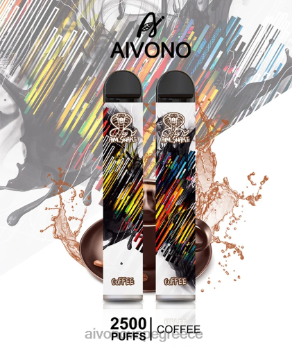 Aivono AIM SNAKE 2500 καφές 40T2F300 - Aivono Vape Ελλάδα