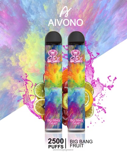 Aivono AIM SNAKE 2500 φρούτα μεγάλης έκρηξης 40T2F322 - Aivono Vape Review