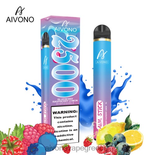 Aivono AIM STICK 2500 βατόμουρο βατόμουρο λεμόνι 40T2F154 - Aivono Vape Review