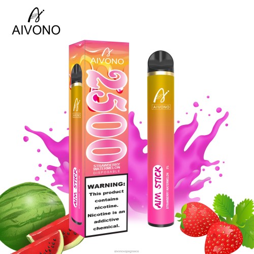 Aivono AIM STICK 2500 καρπούζι φράουλα 40T2F149 - Aivono Vape Greece