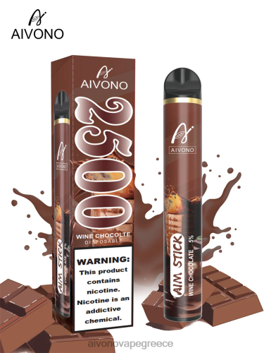 Aivono AIM STICK 2500 σοκολάτα κρασιού 40T2F156 - Aivono Vape Ελλάδα