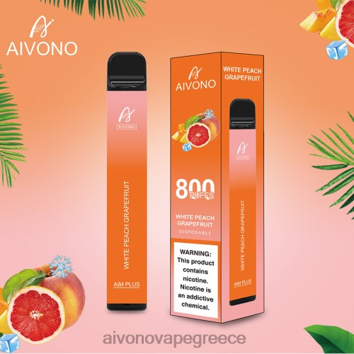 Aivono AIM PLUS 800 γκρέιπφρουτ λευκό ροδάκινο 40T2F199 - Aivono Ελλάδα